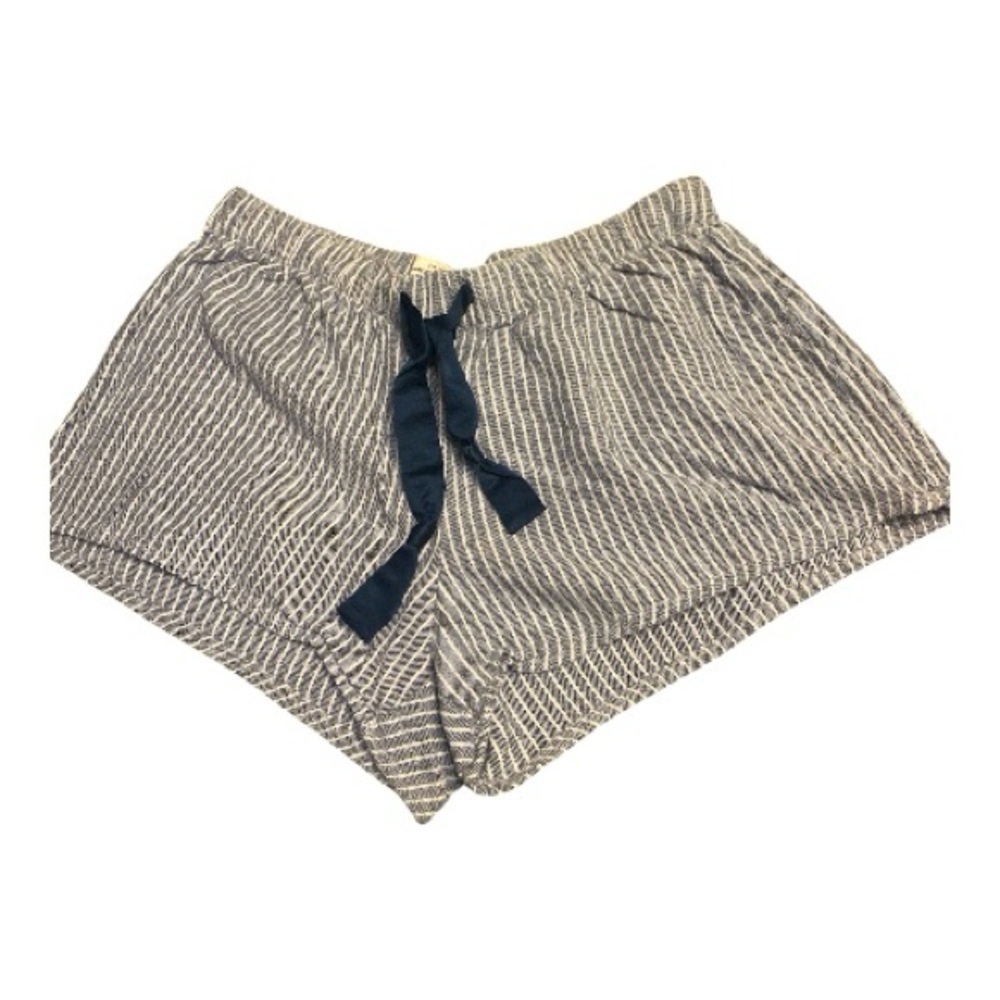 ❤️‍🔥 4 for $20 Abercrombie & Fitch Black and White Striped Athletic Shorts